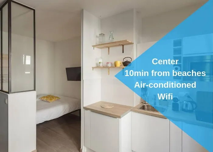 Nicelidays - Le Berlioz - City Central - 7Min From Beaches